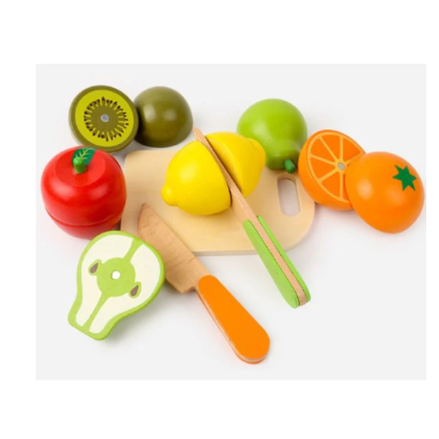 SET 8 PZ FRUTA MADERA RCP0126