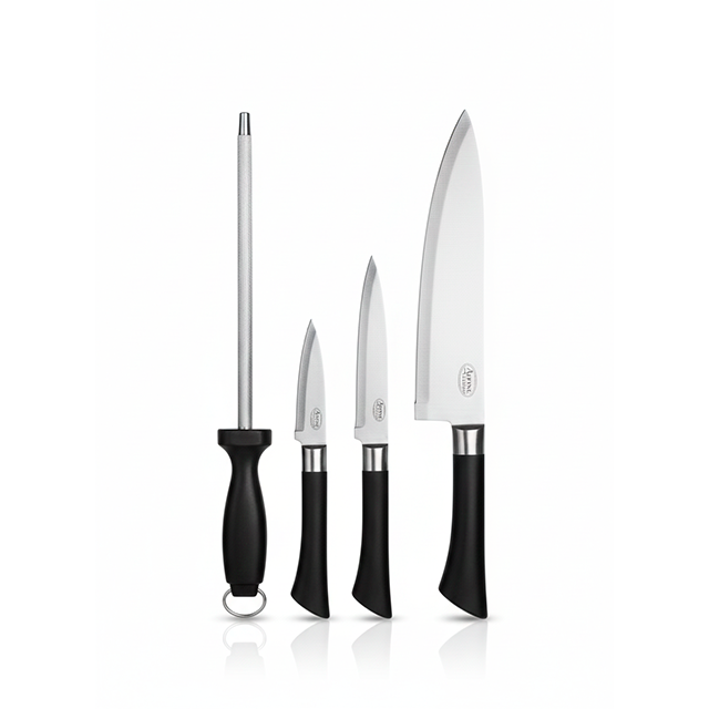 SET CUCHILLOS C/CHAIRA 4 PZ AI21369