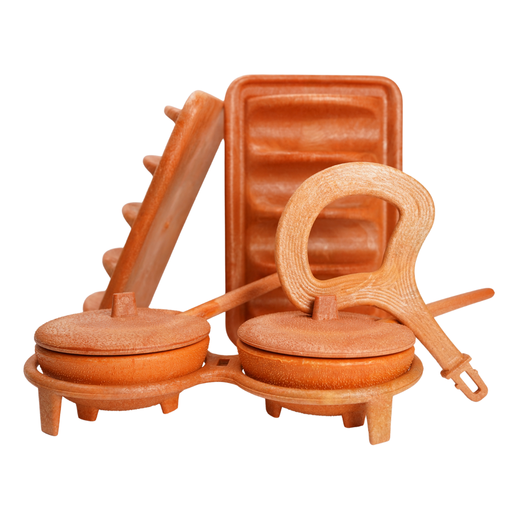 SET TAQUERAS/PORTA SALSAS+ACCESORIOS PLAS