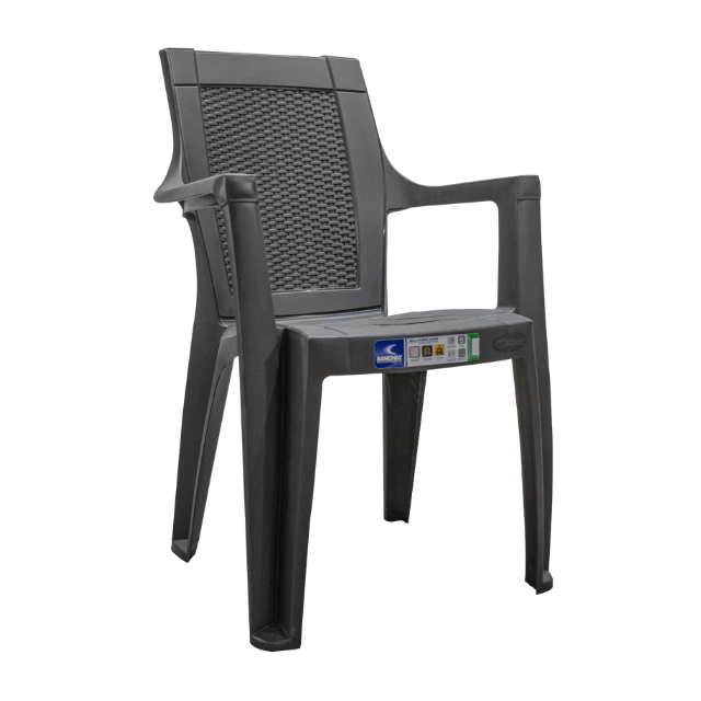 SILLA PLAS ETERNA RATAN C/B CF SANCHIA 42611