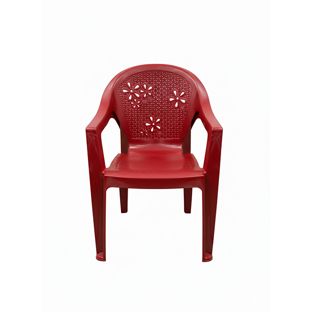 SILLON PLAS MAJESTIC RESP FLOR C/B CF CEREZO MEGA 2087-CR3