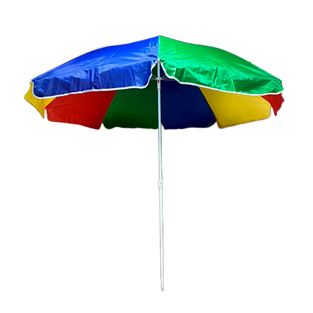 SOMBRILLA PLAYERA 1.40 MT MULTICOLOR