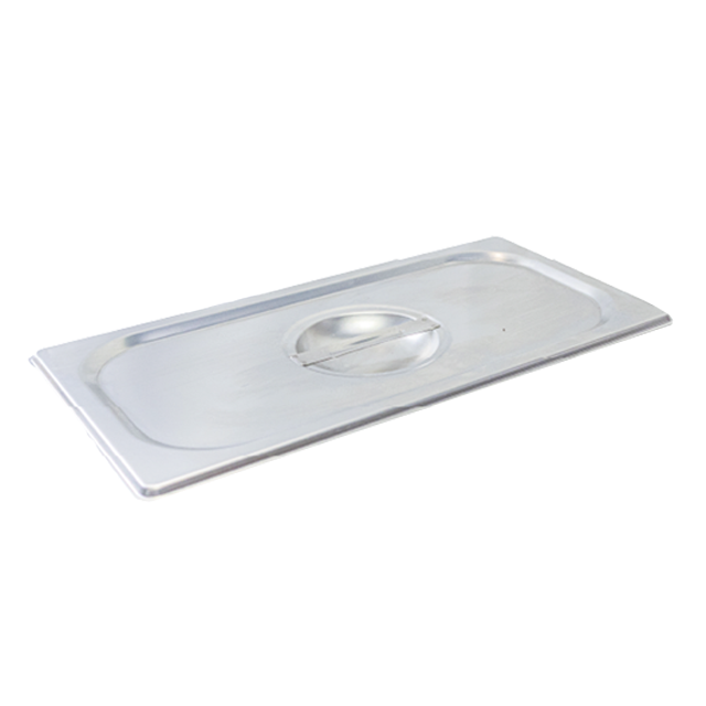 TAPA ACER INOX P/BANDEJA VAPORERA 1/3 TERCIO 32.5X18 CM 8/813-L T