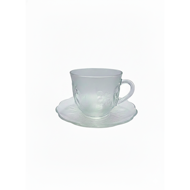 TAZA C/PAILA MONACO VIDRIO TS6-755GB SET