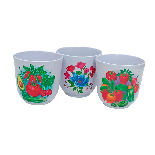 TAZA MELA DECORADA 1011