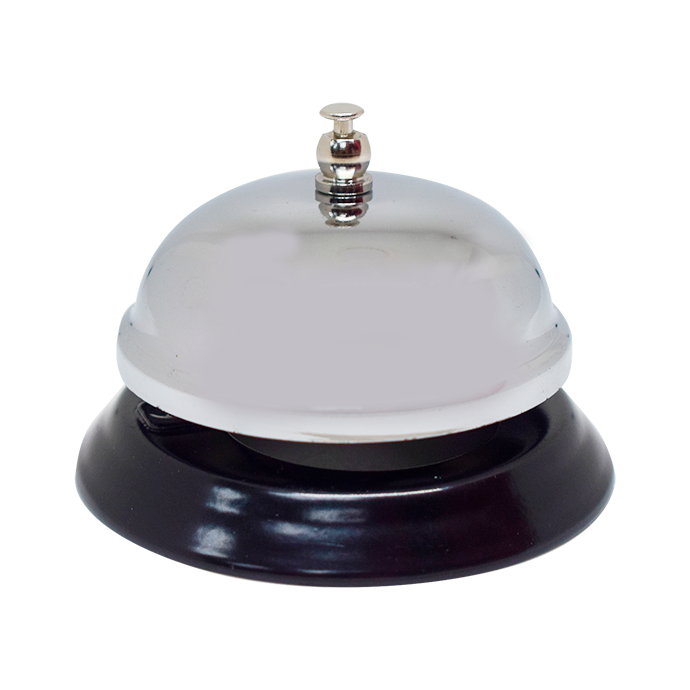 CAMPANA/TIMBRE D/MESA ACER INOX THUNDER SLBELL001