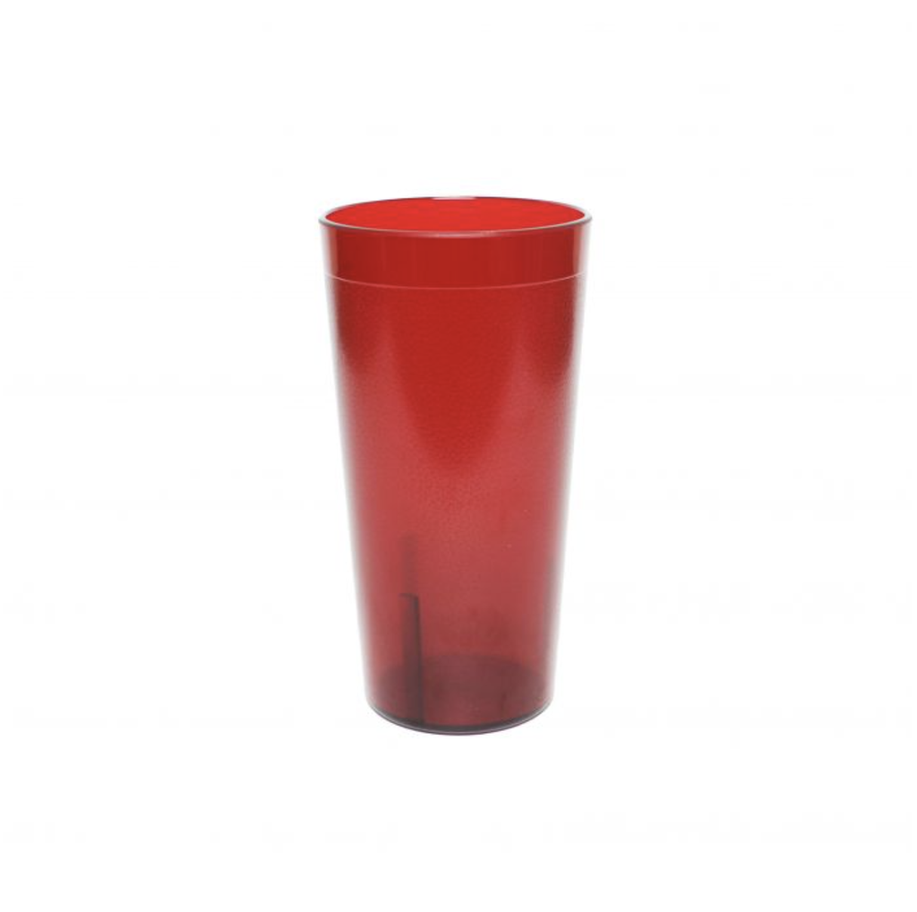 VASO ACRI ROJO 20 OZ THUNDER PLTHTB020R/23112
