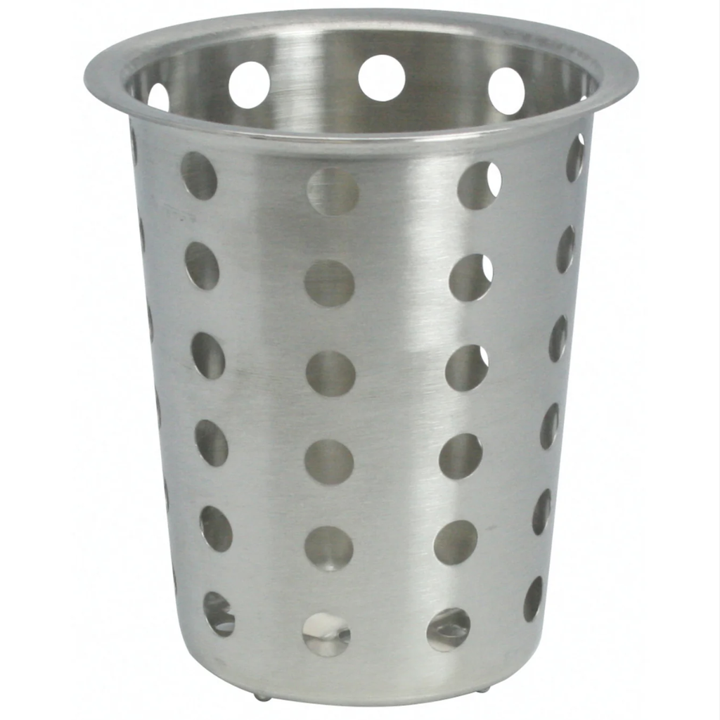 VASO C/AGUJEROS ACER INOX P/CUBIERTOS WINCO FC-SS