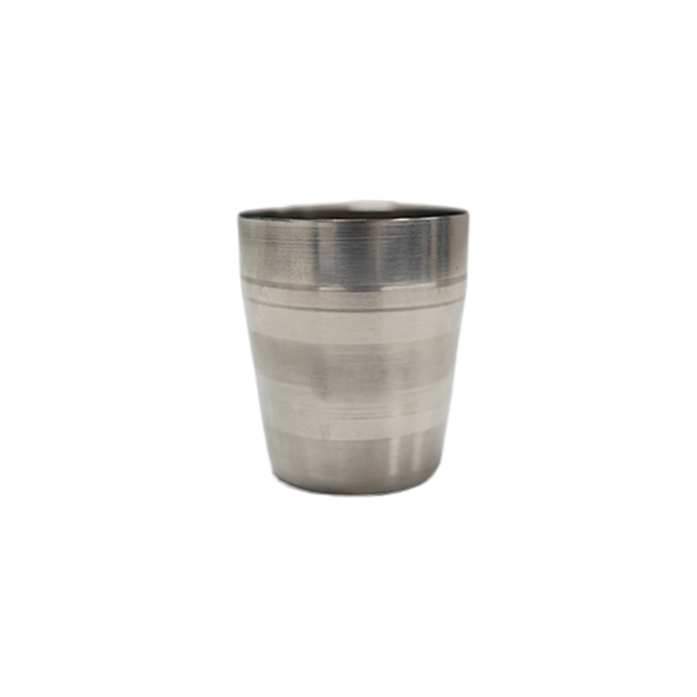VASO INOX 4 OZ APROX 555