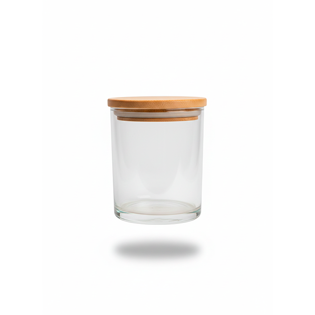 VASO VID CORTO CILIN C/T BAMBU PUEBLA CLEAR/TRANS