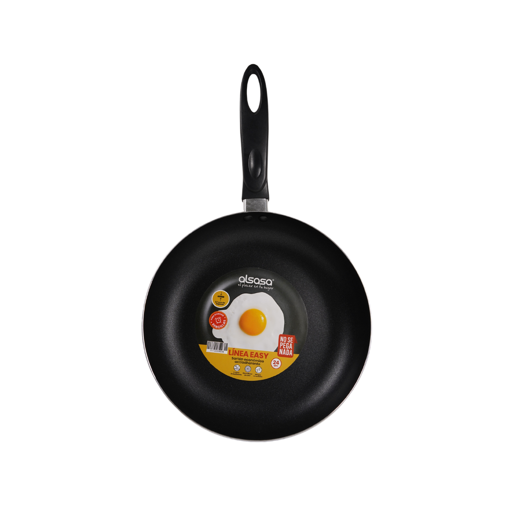 SARTEN ANTIAD 24 CM 1.7MM ESP EASY COL SURT ALSASA CM-ANT0917024MC