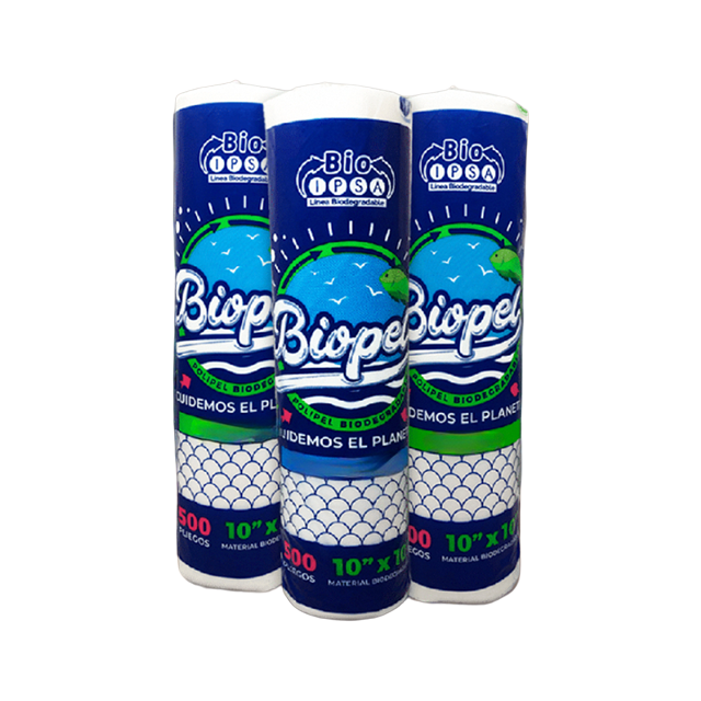 POLIPEL ROLLO 500 PLIEGOS 10X10" MED BIOPEL