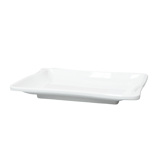 BANDEJA MELA RECT 6.5X4.25" C/CINTURA BL MORENA P165