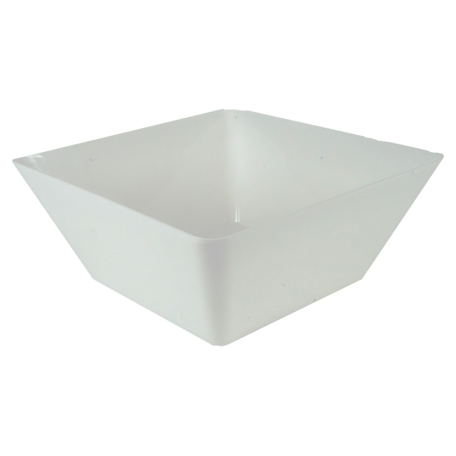 ENSALADERA MELA 10" CUAD LISO BL MORENA 480