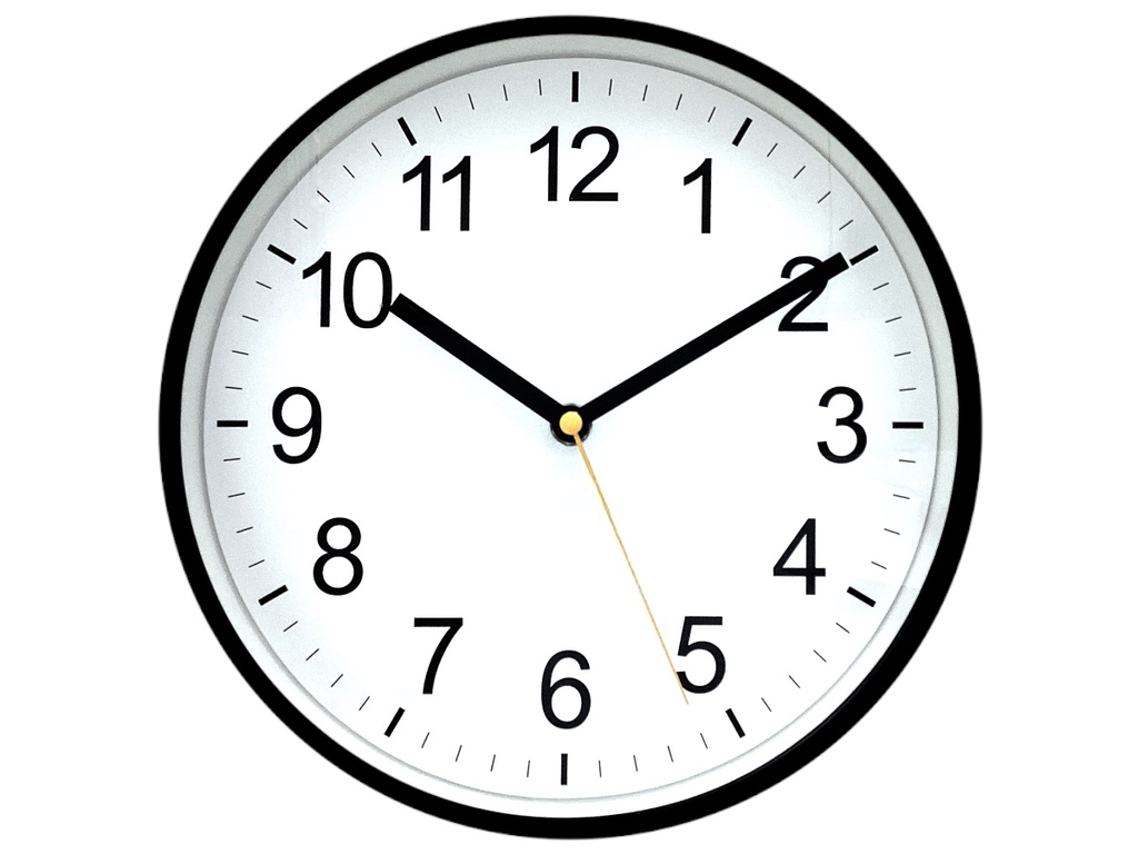 RELOJ PARED 10" LISO NG TIMES TOWER MAYS 602-200669
