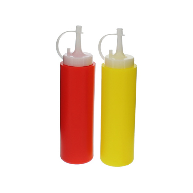 SET 2 DISPENSADOR PLAS P/SALSA 20.5 CM LISO RJ/AMA BISTRO  723-34924