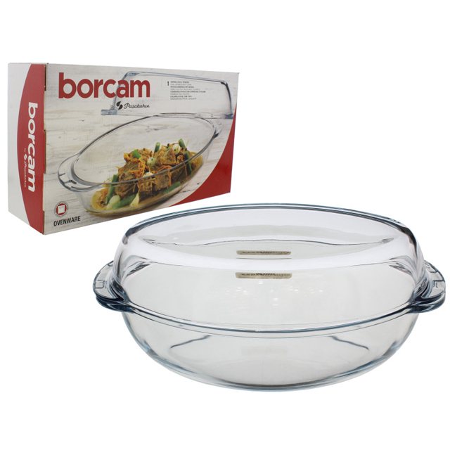 CACEROLA VID 2250CC/76 OZ BORCAM C/T TRANS PASABACHE MAYS 748-59022A