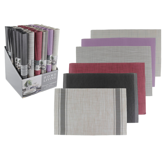 INDIVIDUAL VINIL 30X45CM LISO MULTICOL HOME LIVING 731-1419076