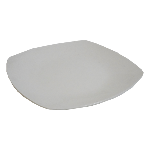 PLATO CERA CUAD 10.50" BL 1034 CASAMAS