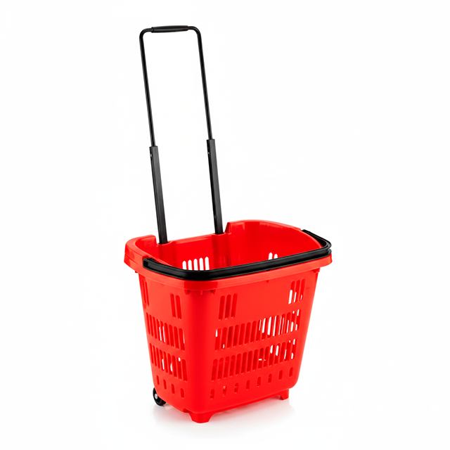 CESTA PLAS P/COMPRAS C/ASA AGARRAD EXTEND C/ROD GIGI