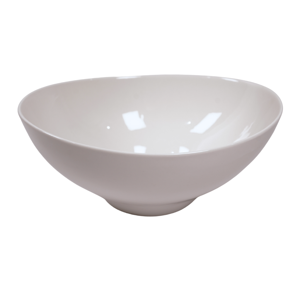 ENSALADERA CERA 10X8.25" OVAL BL GIGI-146