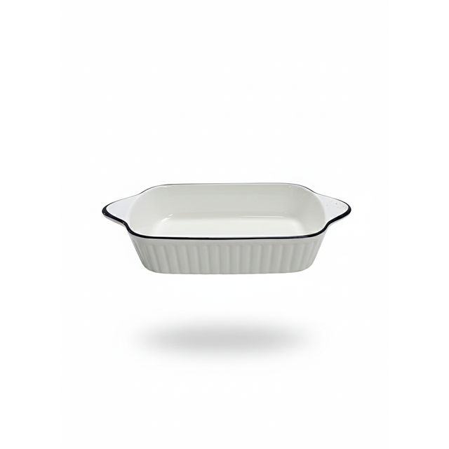 PIREX CERA RECT BL ORILLA NG 8x5.60" SC1346-10