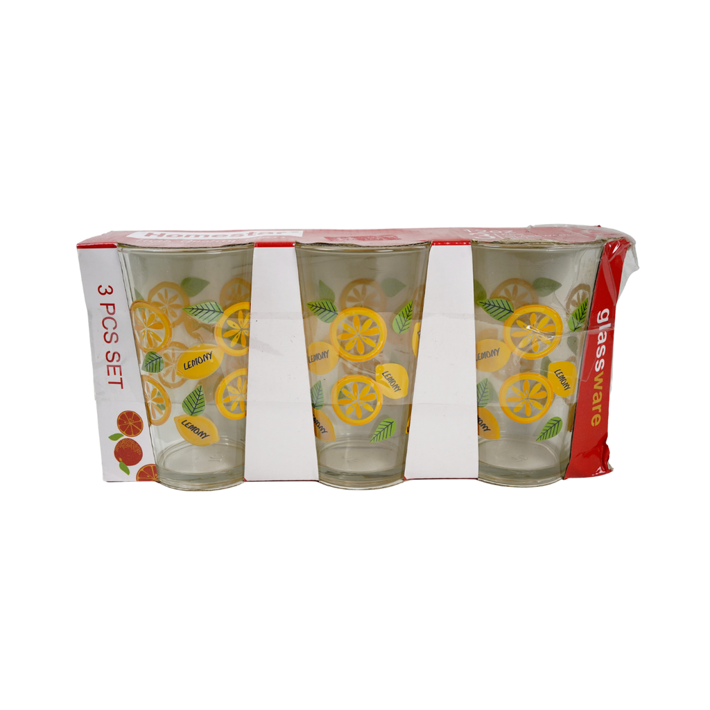 SET 3 VASOS VID 12 OZ DECO HOMESTAR 366464