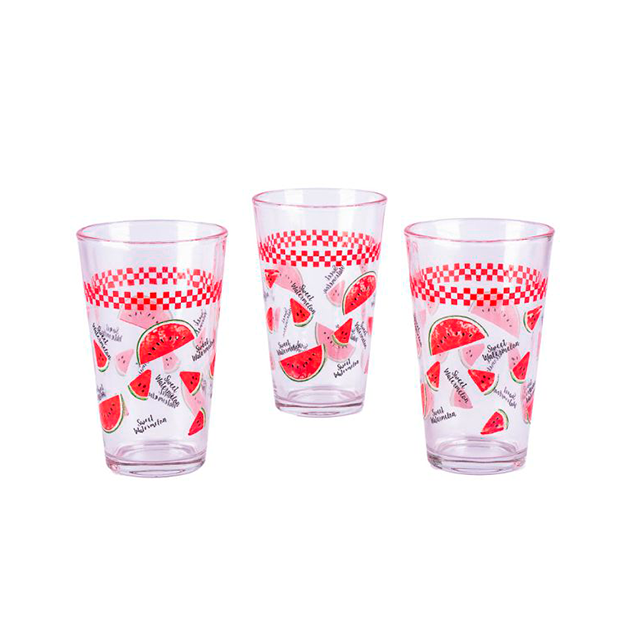 SET 3 VASOS VID 12 OZ DECO HOMESTAR 366463
