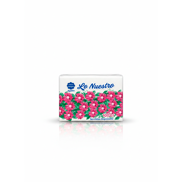 SERVILLETA DISPENSADOR LO NUESTRO 100 GR APROX