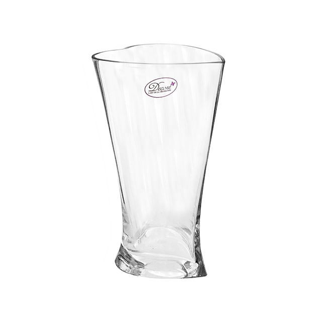 FLORERO VIDRIO 24CM DECORE 714-04865