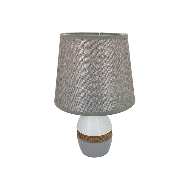 LAMPARA MESA CERA/TELA 31.5 CM DECORE MAYS 604-01363A