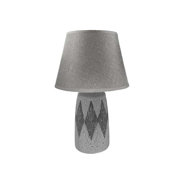 LAMPARA MESA CERA/TELA 36 CM DECORE 604-05220