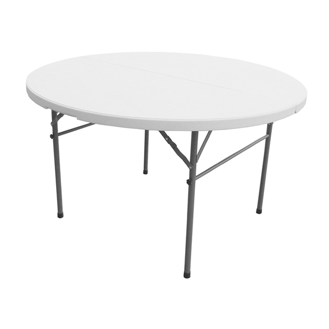 MESA PLEGABLE 120 CM DIAMETRO HDPE/ACER IDEAL FURNITURE 852-YXYZ122