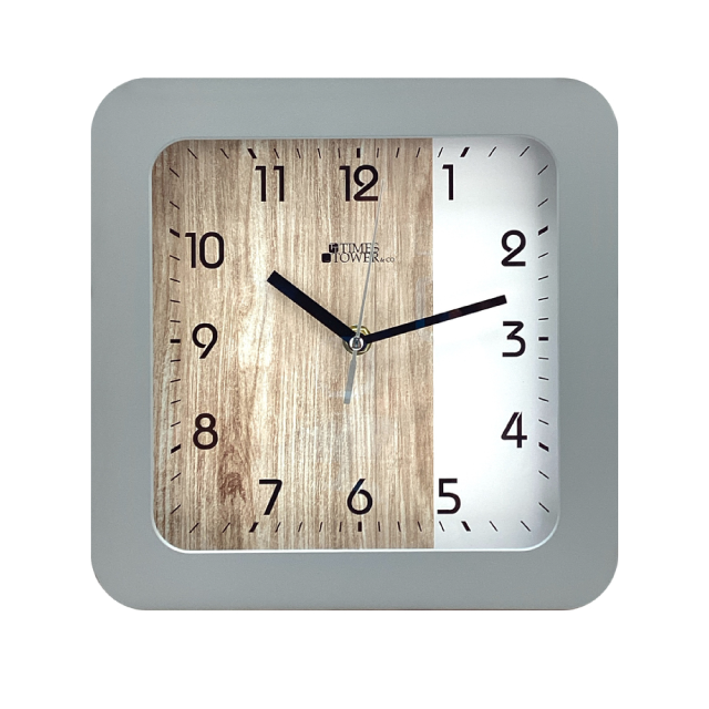 RELOJ PARED 9" TIMES TOWER&CO 602-05389
