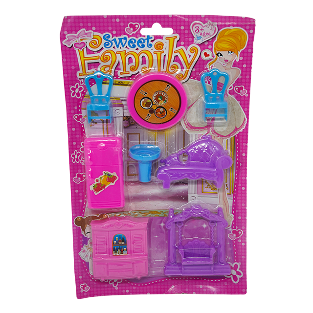 SET MUEBLES P/CASA 8 PZ BLIS SWEET FAMILY CJ-4137769/7036