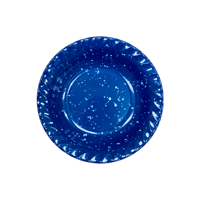 PLATO SOPERO MELA 8.5" ORI/CENEFA AZ MOTEADO 5385-ACP
