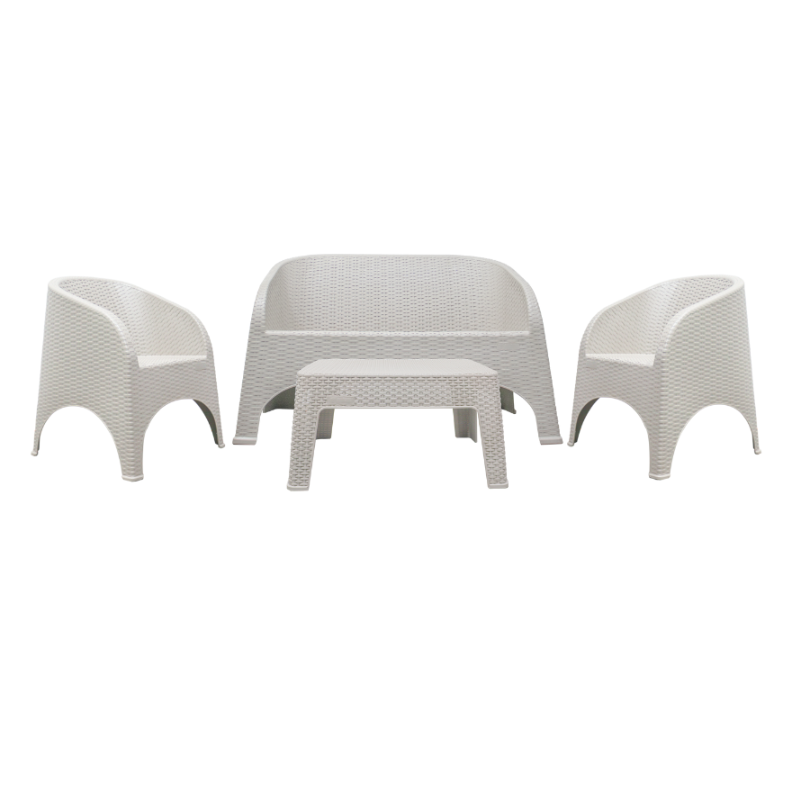 SALA BISTRO FAMILIAR BEIGE 4 PZ SANCHIA