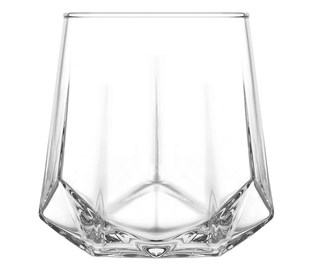 VASO VID 13.5 OZ WISKY FONDO C/DISEÑO LAV LV-VLR354Z