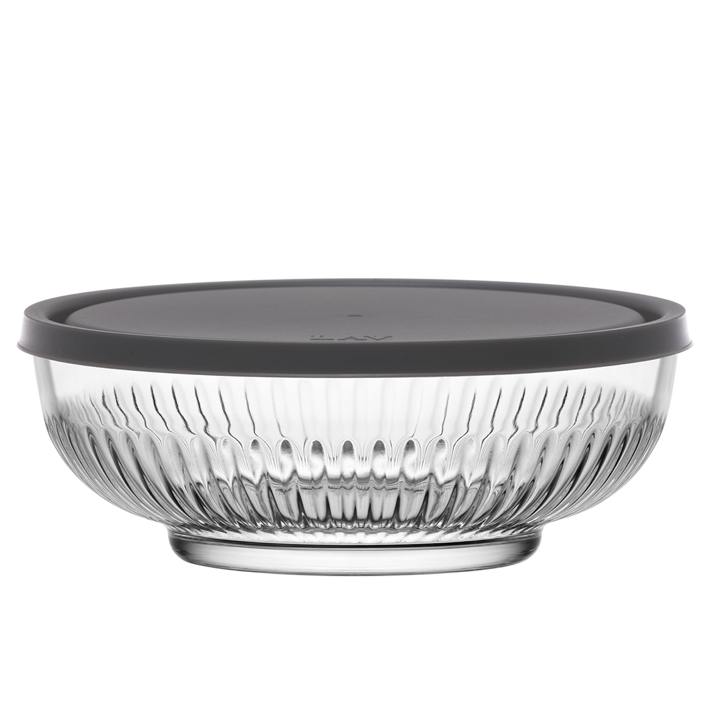 ENSALADERA VID 0.8 LT RAYADA C/T LAV LV-TOK282 PK222Y