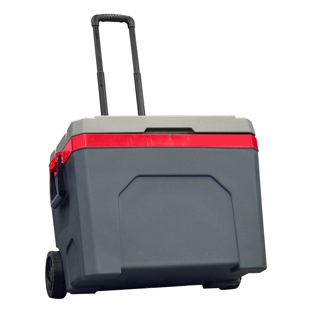 HIELERA POLAR 60 LT C/RUEDAS HALAD GRIS LAVA GUATEPLAST AR016510-GLV-0