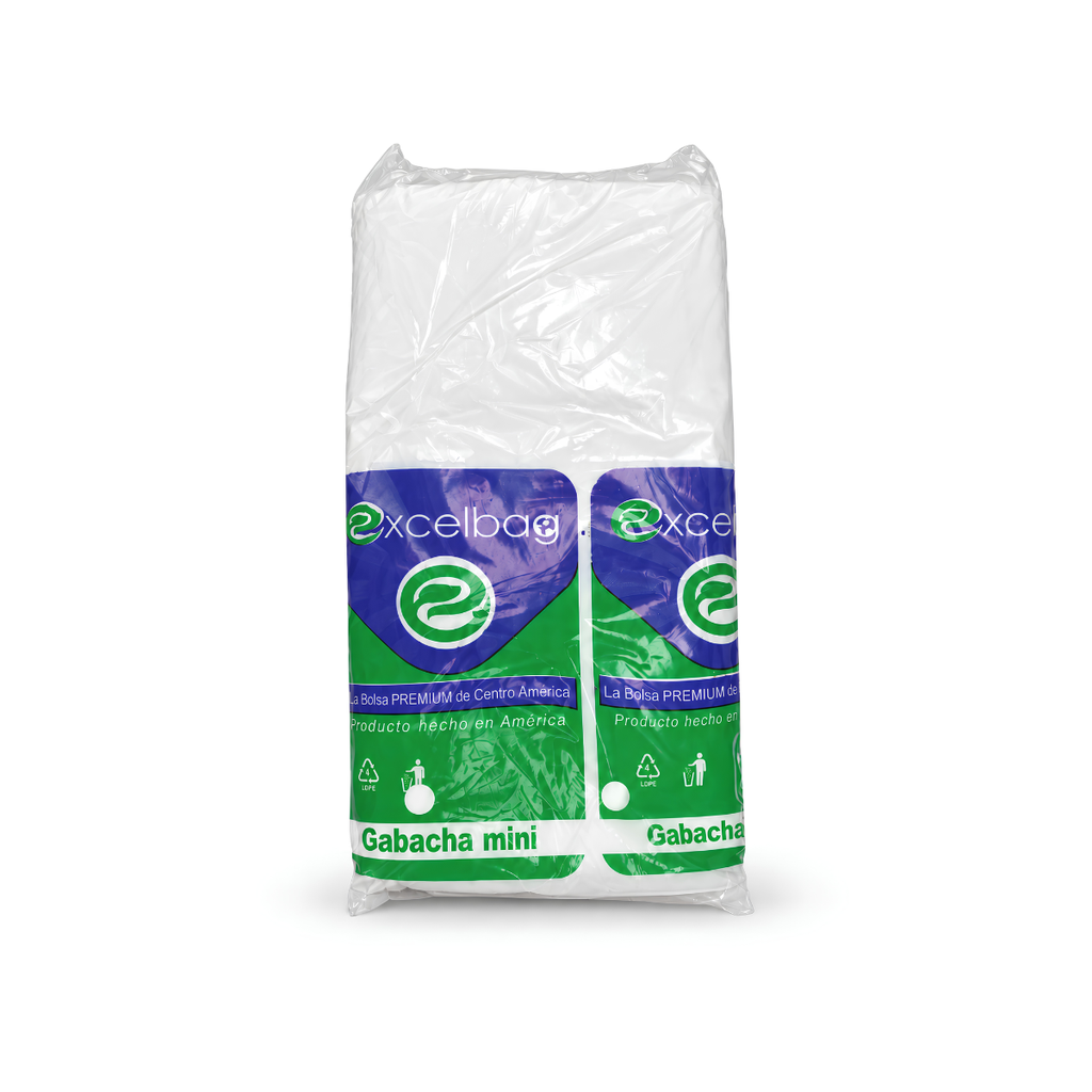 BOLSA GAB MINI BLANCA 100 PZ