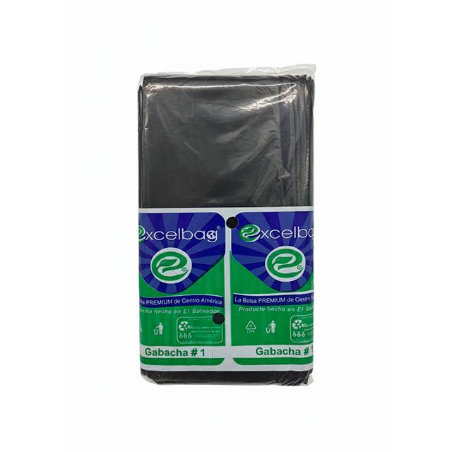BOLSA GAB #1 NEGRA 100 PZ