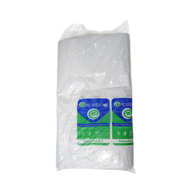 BOLSA GAB #3 BLANCA 100 UN