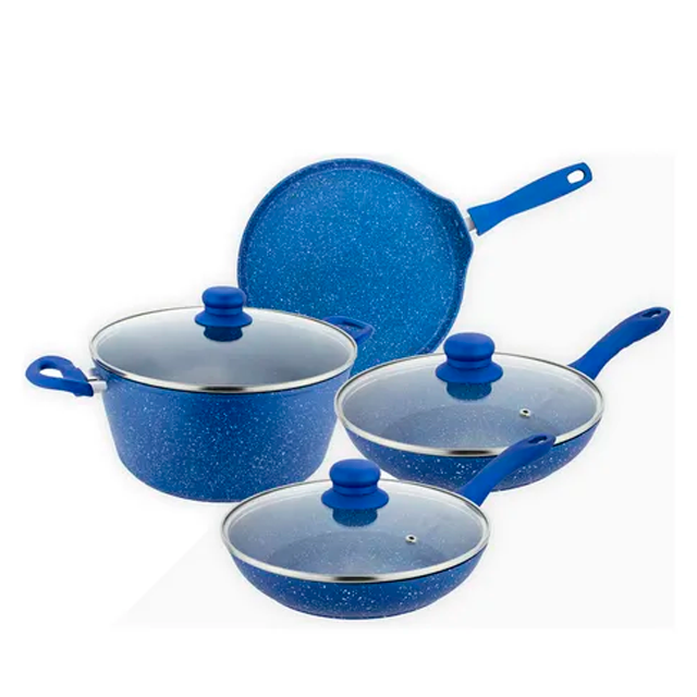 BATERIA COCINA ANTIAD 7 PZ MARMOLEADA AZ AIKCW7