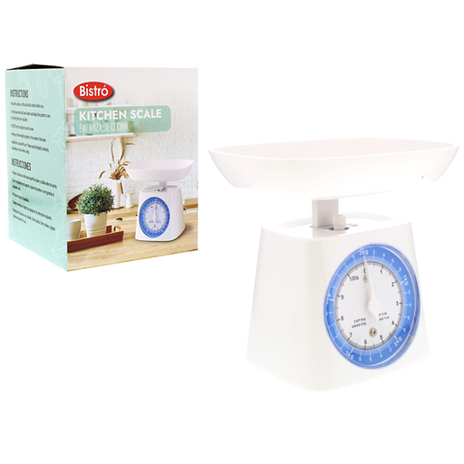 [15012506] BASCULA/PESA P/COCINA 19.6X14.6X18CM ACER/ABS BISTRO 739-06445