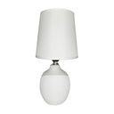 LAMPARA MESA CERA/TELA 10.5" DECORE 604-05660