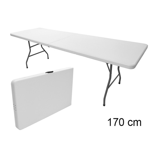 [15012633] MESA PLEGABLE 8' HDPE/ACER IDEAL FURNITURE 852-YXZ2423X