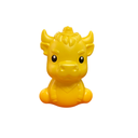 ALCANCIA PLAS TORO SENTADO 20X12 CM APROX PLASTIKITO SP253