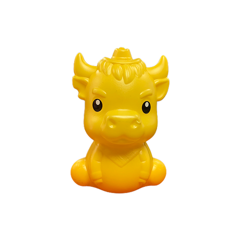 [15012315] ALCANCIA PLAS TORO SENTADO 20X12 CM APROX PLASTIKITO SP253