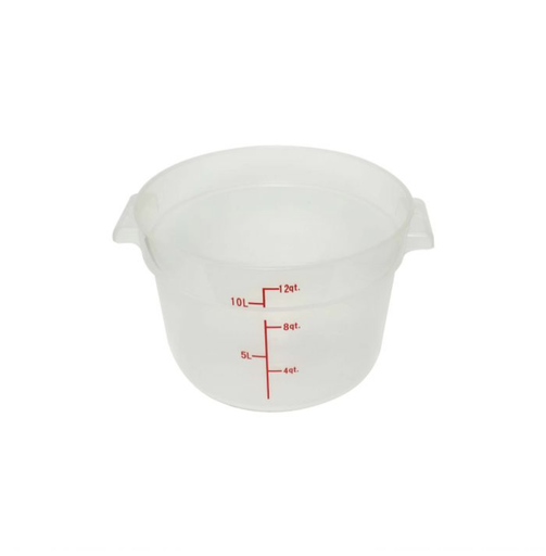 [1011251] DEPOSITO PLAS 12 QT TRASLUCIDO THUNDER GROUP PLRFT312TL